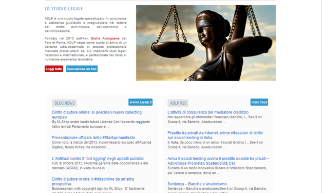 Stiamo per lanciare la nuova versione del sito di ADLP Studio Legale