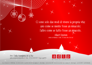 Buon natale e buone feste 2015 da adlp studio legale
