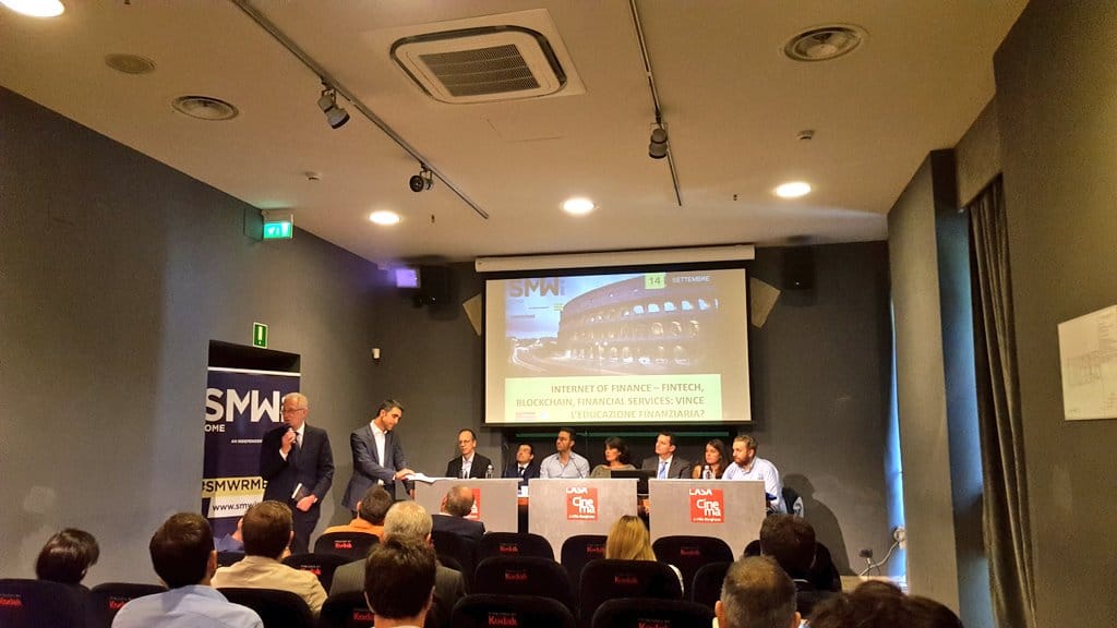 Internet of Finance – panel della Social Media Week Roma 2016