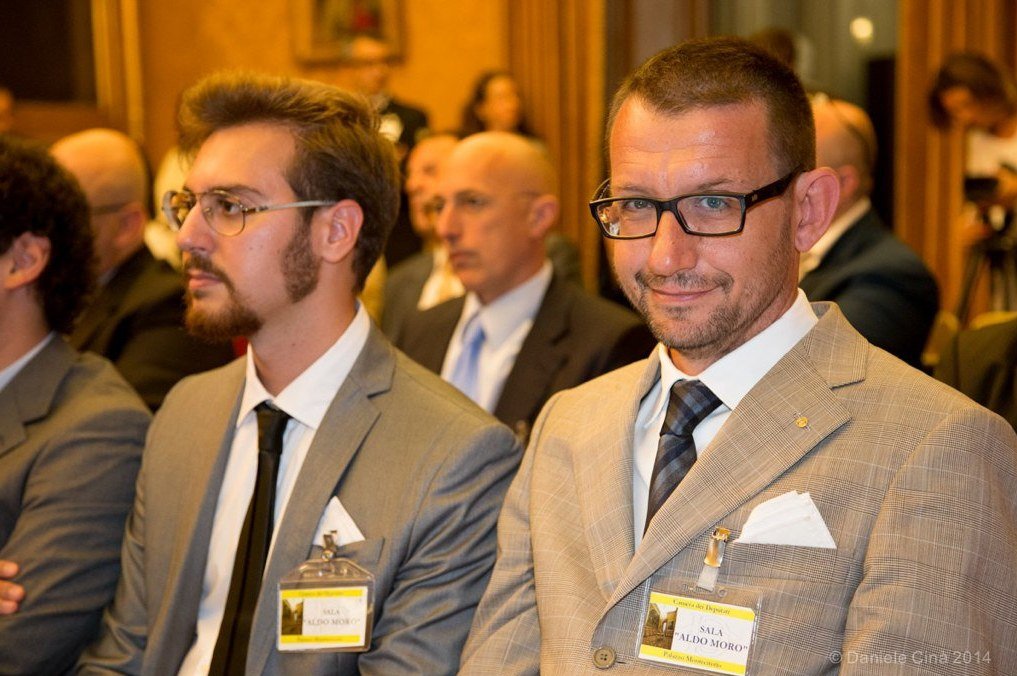 Partecipanti al public hearing sul Bitcoin nella Sala Aldo Moro di Palazzo Montecitorio, 26 giugno 2014