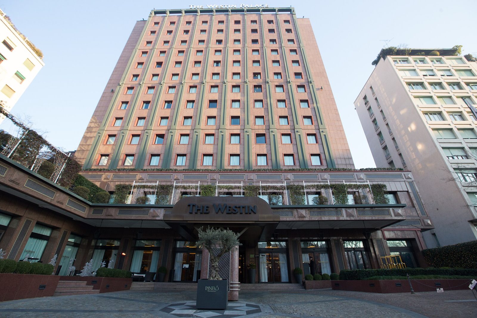L'hotel Westin Palace in piazza della Repubblica a Milano, sede della riunione del tavolo tecnico blockchain di San Marino Innovation nel 2019